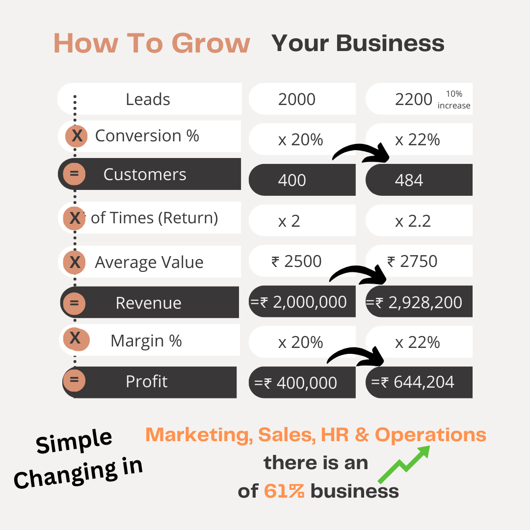 Business Growth Consultant formula for small business