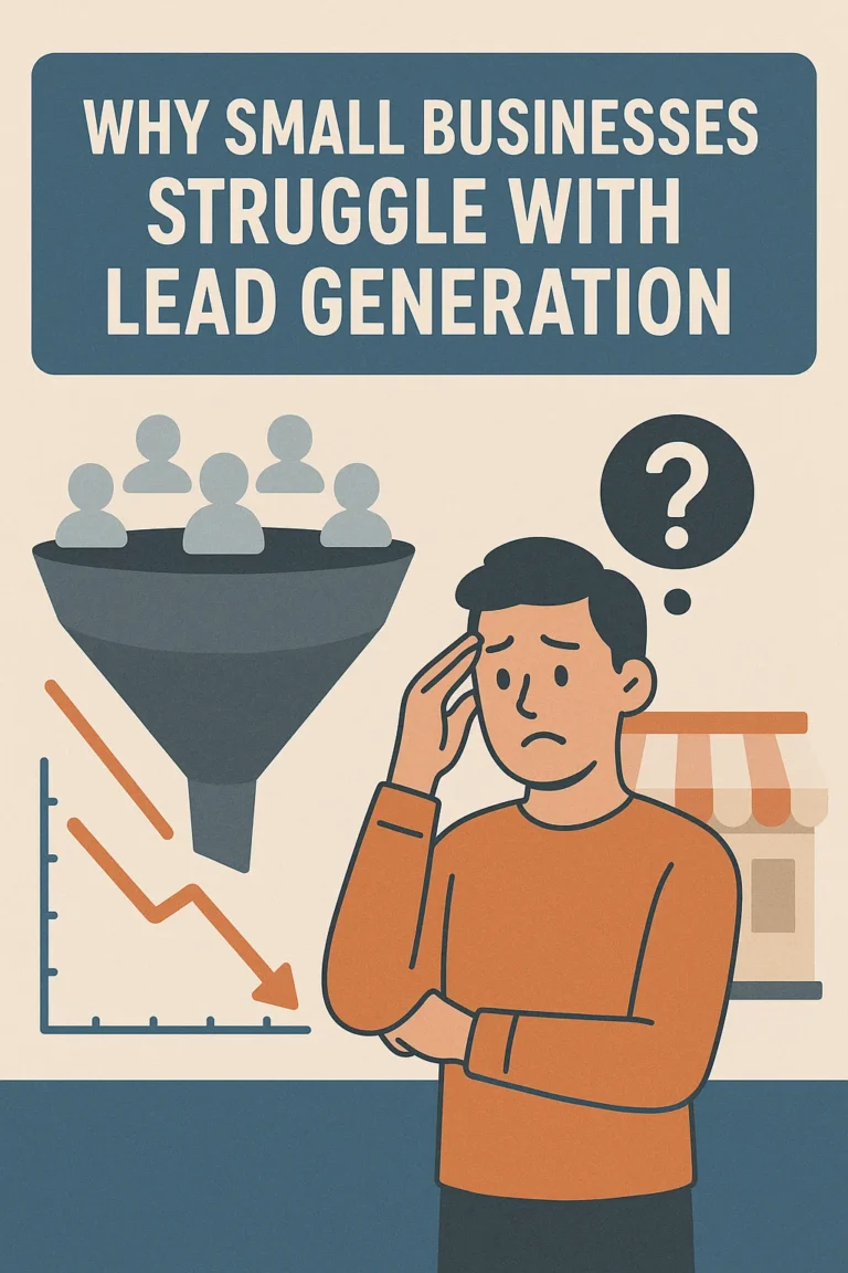 Why Small Businesses Struggle with Lead Generation