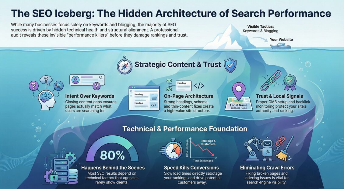 Website not showing on Google: the hidden factors like crawl errors, search intent, trust and page speed