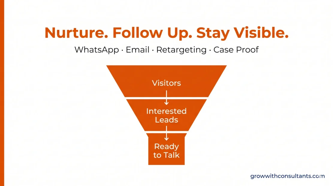 MOFU consideration stage nurturing leads - digital marketing audit process